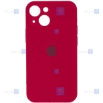 قاب سیلیکونی iPhone 15 مدل محافظ لنز دار