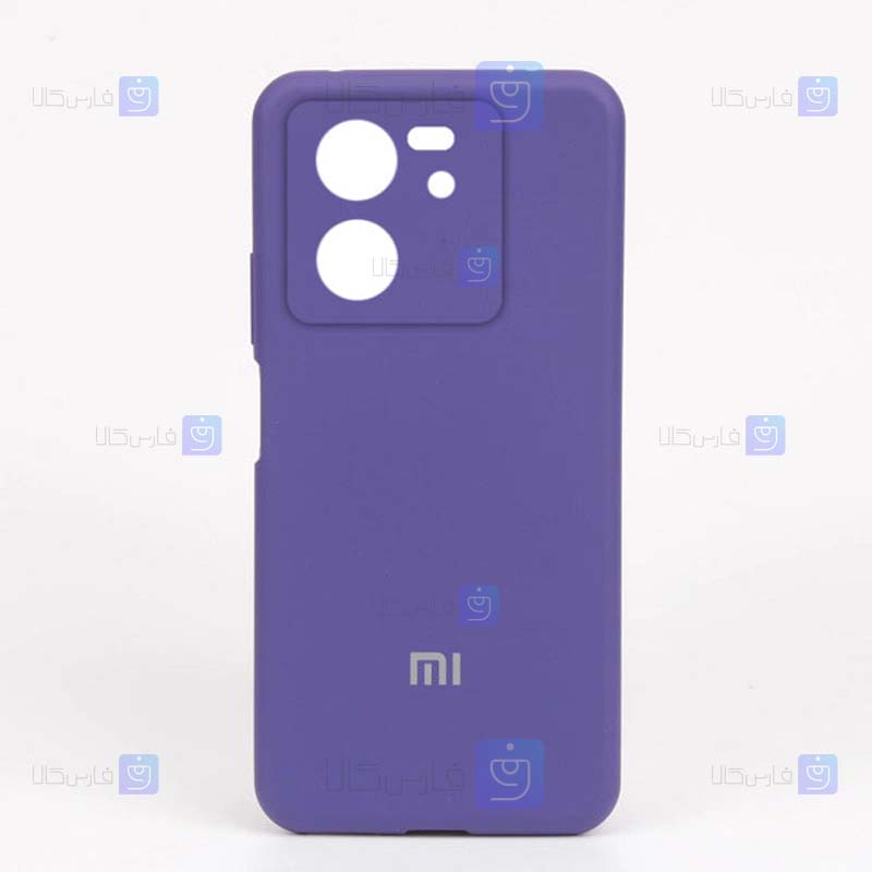 قاب سیلیکونی Xiaomi 13T مدل محافظ لنز دار