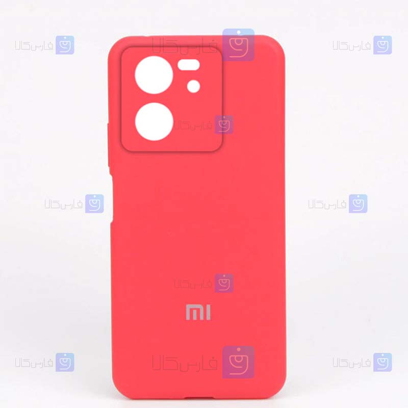 قاب سیلیکونی Xiaomi 13T مدل محافظ لنز دار