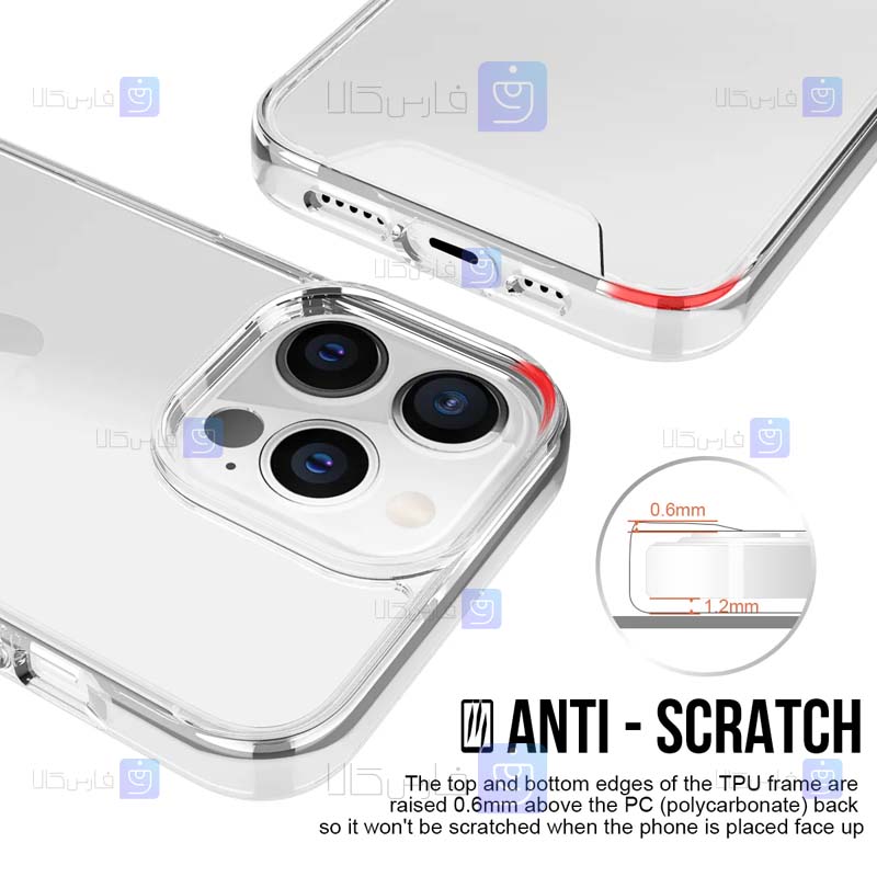 قاب پشت کریستالی Apple iPhone 15 Pro مدل Space Collection