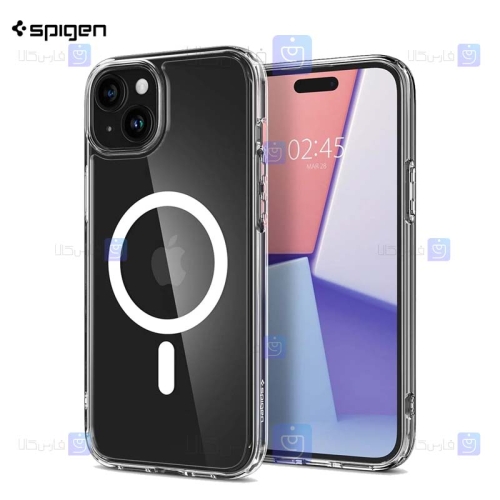 قاب اسپیگن Apple iPhone 15 مدل Ultra Hybrid با پشتیبانی Mag Safe