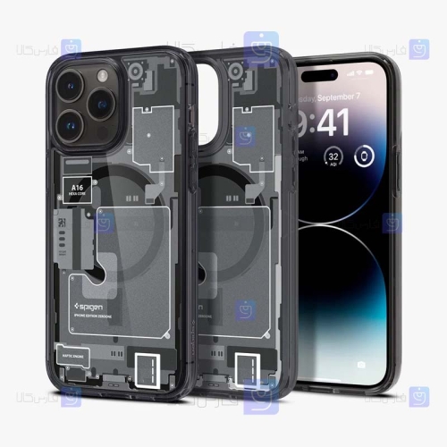 قاب اسپیگن Apple iPhone 14 Pro Max مدل Ultra Hybrid Zero One با پشتیبانی Mag Safe