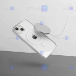 قاب پشت کریستالی Apple iPhone 15 Plus مدل مگ سیف دار