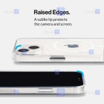 قاب پشت کریستالی Apple iPhone 15 Plus مدل مگ سیف دار