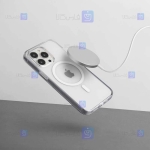 قاب پشت کریستالی Apple iPhone 15 Pro Max مدل مگ سیف دار