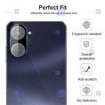 محافظ لنز شیشه ای Realme 10 4G مدل حاشیه دار