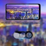 محافظ لنز شیشه ای Samsung Galaxy A13 5G مدل حاشیه دار