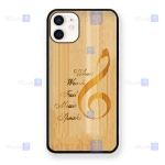 قاب گوشی Apple iphone 11 مدل چوبی Bamboo