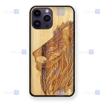 قاب گوشی Apple iphone 14 Pro مدل چوبی Bamboo
