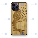 قاب گوشی Apple iphone 14 Pro مدل چوبی Bamboo