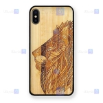 قاب گوشی Apple iphone X مدل چوبی Bamboo