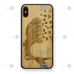 قاب گوشی Apple iphone X مدل چوبی Bamboo