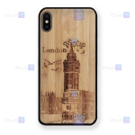 قاب گوشی Apple iphone X مدل چوبی Bamboo