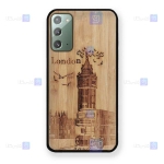 قاب گوشی Samsung Galaxy Note 20 مدل چوبی Bamboo