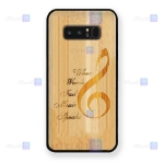 قاب گوشی Samsung Galaxy Note 8 مدل چوبی Bamboo