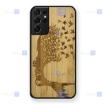قاب گوشی Samsung Galaxy S21 Ultra مدل چوبی Bamboo