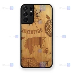 قاب گوشی Samsung Galaxy S21 Ultra مدل چوبی Bamboo