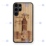 قاب گوشی Samsung Galaxy S22 Ultra 5G مدل چوبی Bamboo