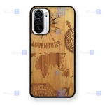 قاب گوشی Xiaomi Poco F3 مدل چوبی Bamboo