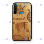 قاب گوشی Xiaomi Redmi Note 8 مدل چوبی Bamboo