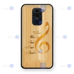 قاب گوشی Xiaomi Redmi Note 9 مدل چوبی Bamboo