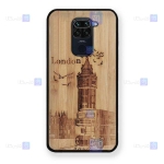 قاب گوشی Xiaomi Redmi Note 9 مدل چوبی Bamboo