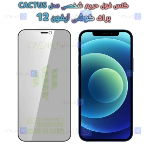 گلس پرایوسی کاکتوس گوشی آیفون 12