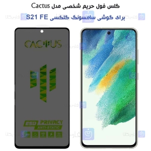 گلس پرایوسی کاکتوس گوشی سامسونگ S21 FE