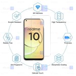 گلس گوشی Realme 10 4G مدل شفاف