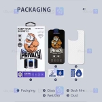 گلس حریم شخصی Apple iPhone 15 Pro Max برند HEYBINGO