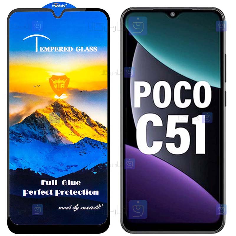 گلس گوشی Xiaomi Poco C51 مدل Mietubl ESD