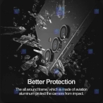 محافظ لنز نیلکین Samsung Galaxy S24 مدل CLRFilm