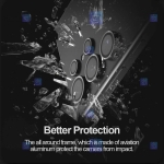 محافظ لنز نیلکین Samsung Galaxy S24 Ultra مدل CLRFilm