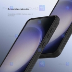 محافظ صفحه دو تایی نیلکین Samsung Galaxy S24 مدل Impact Resistant Curved Film