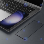 محافظ صفحه دو تایی نیلکین Samsung Galaxy S24 مدل Impact Resistant Curved Film