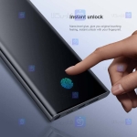 محافظ صفحه دو تایی نیلکین Samsung Galaxy S24 Ultra مدل Impact Resistant Curved Film