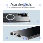 قاب مغناطیسی نیلکین Samsung Galaxy S24 Ultra مدل Nature TPU Pro Magnetic