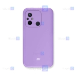 قاب سیلیکونی اصلی Xiaomi Redmi 12C مدل محافظ لنزدار