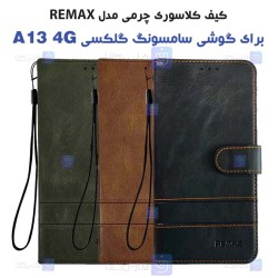 کیف چرمی Samsung Galaxy A13 4G مدل Remax