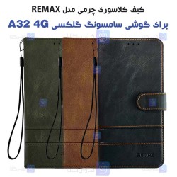 کیف چرمی Samsung Galaxy A32 4G مدل Remax