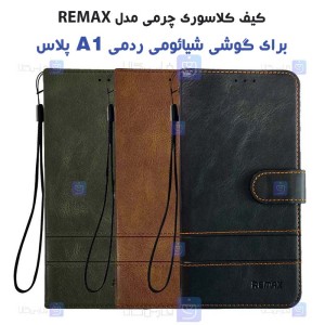 کیف چرمی Xiaomi Redmi A1 Plus مدل Remax