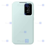 کیف هوشمند اصلی Samsung Galaxy S23 FE مدل Clear View Cover