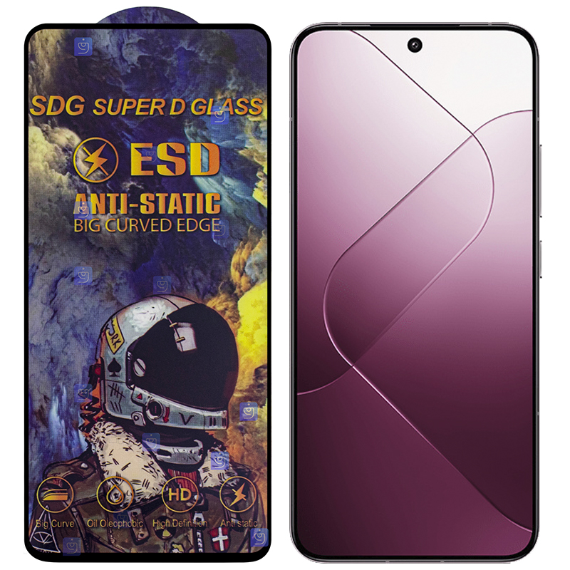 گلس گوشی Xiaomi 14 مدل SDG Anti Static