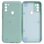 قاب سیلیکونی Samsung Galaxy M21 مدل محافظ لنز دار
