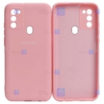 قاب سیلیکونی Samsung Galaxy M21 مدل محافظ لنز دار