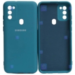 قاب سیلیکونی Samsung Galaxy M21 مدل محافظ لنز دار