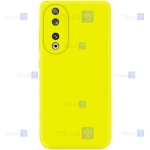 قاب سیلیکونی Honor 90 مدل محافظ لنز دار