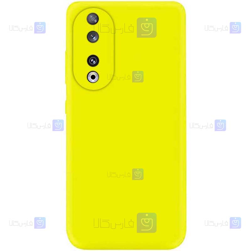 قاب سیلیکونی Honor 90 مدل محافظ لنز دار