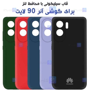قاب سیلیکونی Honor 90 Lite مدل محافظ لنز دار