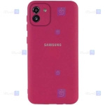قاب سیلیکونی Samsung Galaxy A03 مدل محافظ لنز دار